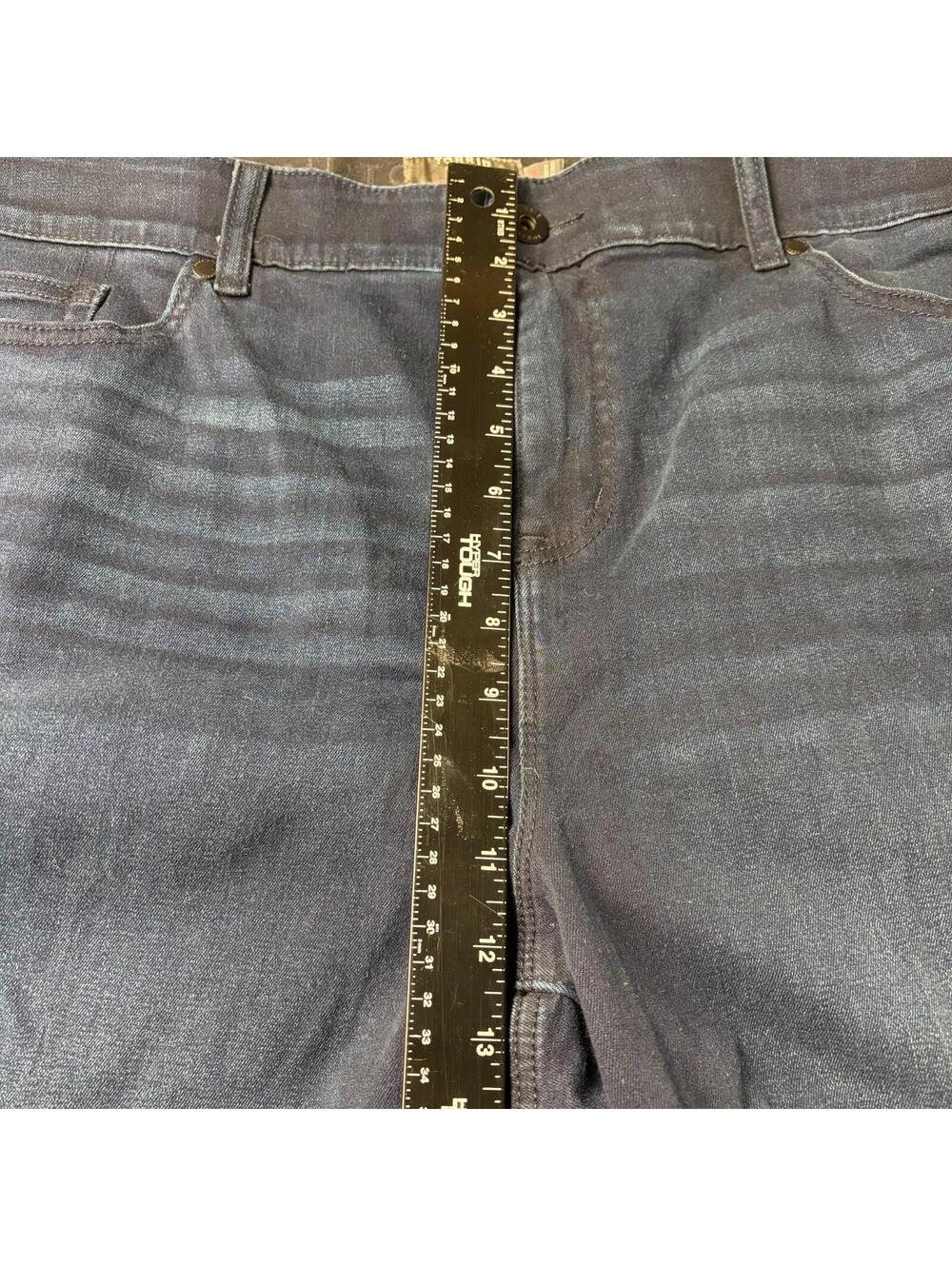 Torrid Women Bombshell Flare Super Soft Denim Jeans Plus Size 24R High Rise Blue - Picture 4 of 8